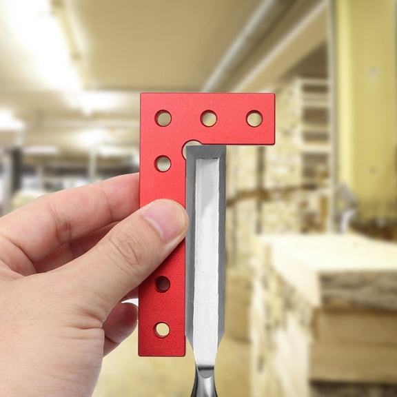 Zxpjkyu Small Center Finder Tool 90 degree Center Finder Mini Layout Marking Tool Woodworking Imperial