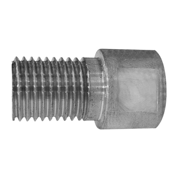 Zxpjkyu Square Button Water Drill Conversion Head Easy Installation M22 Screw Shaft Disk 73mmx22mm