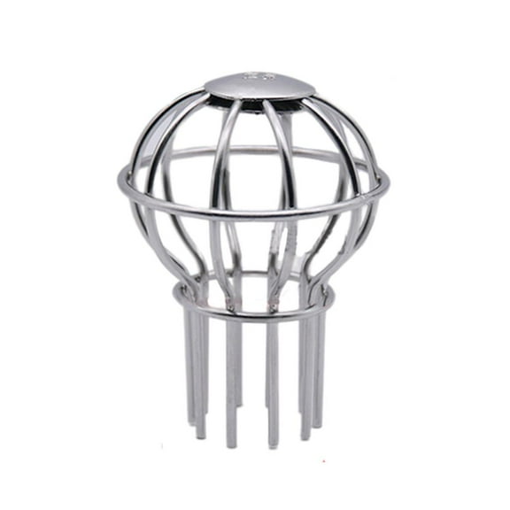 Zxpjkyu Stainless Steel Gutter Leaf Pipe Guard Strainer Mesh Drain Pipe Cover 38mm