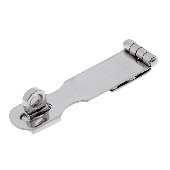 Zxpjkyu Stainless Steel Swivel Eye Padlock Hasp Lock Hatch Gate Cabinet Door Clasp Latch