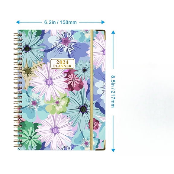 Zxsyw A5 Coil Notebook, Portable Weekly Planner, Daily Schedule Journal for Business, Travel, School - Boost Your Productivity with Convenient Writing Solutions