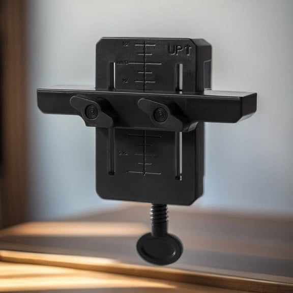 Zxsyw Adjustable Cabinet Door Positioner, Aluminum Alloy Cabinet Jigs, Cabinet Hardware Locator for Woodworking - Versatile Installation Tool for Perfect Cabinet Door Alignment