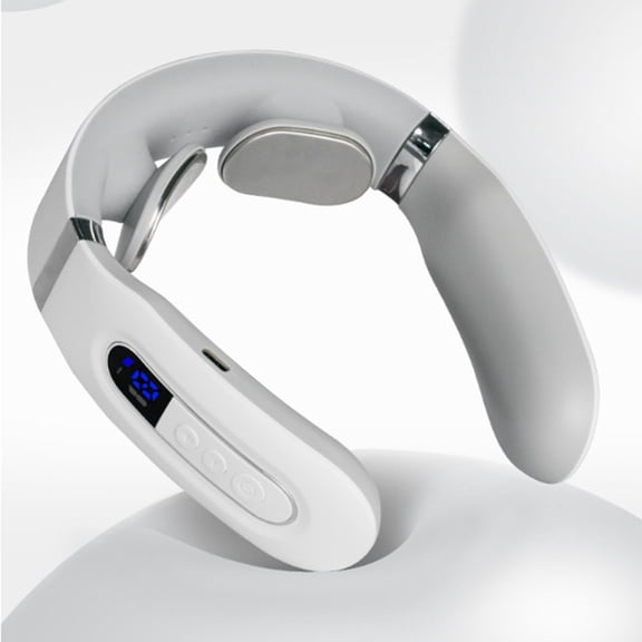 Zxsyw Cervical Spine Massager - Low Frequency Neck Massage Device with Heat Therapy, Electric Neck Massager for Pain Relief, Perfect Neck Care Gift for Relaxation and Comfort