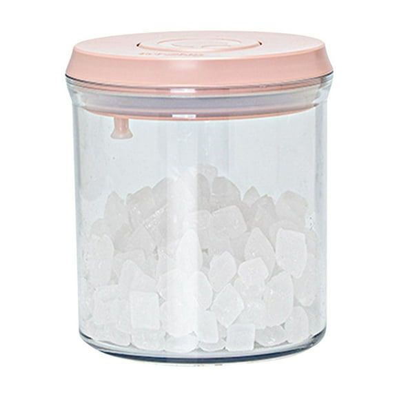 Zxsyw Durable Glass Food Storage Containers with Lids - Clear Storage Jars for Grains, Nuts, Candy & Noodles - Airtight Buckle Dry Storage Jars for Kitchen Organization