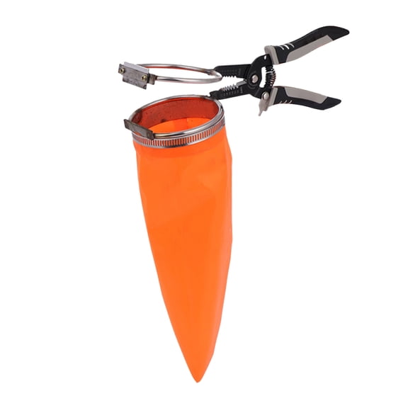 Zxsyw Loquat Flower Pepper Harvesting Tool - Stainless Steel Fruit Picking Tool for Efficient Garden Use, Ideal for Collecting Flower Pepper