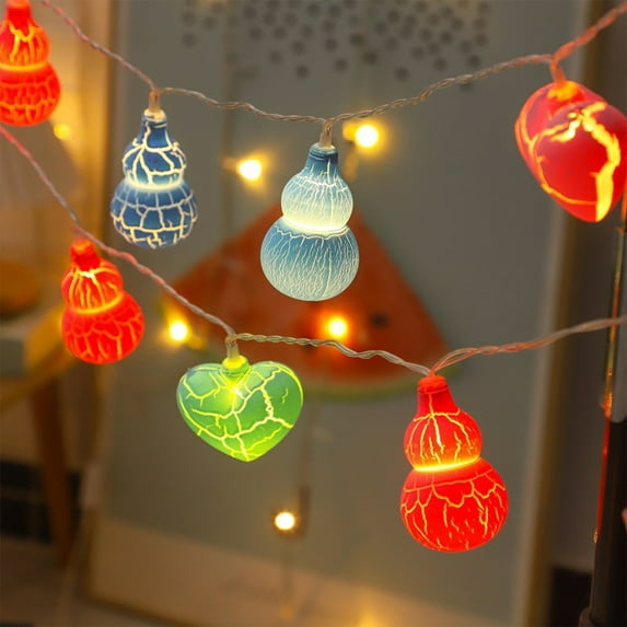 Zxsyw Nvening Market Stalls LED String Lights, Colorful Decorative Lights for Outdoor Parties, Surprise Trunk Decor with Small Colored LEDs