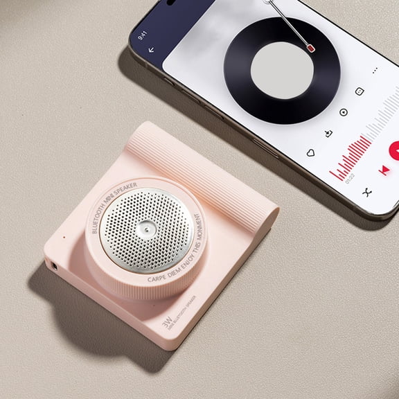 Zxsyw Portable Bluetooth Speaker with Selfie Camera - Mini Wireless Speaker for Outdoor Use - Hot Selling Bluetooth Audio Device