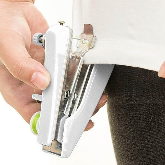 Zxsyw Portable Needlework Mini Hand- Clothes Fabrics Sewing Machine 5Pc