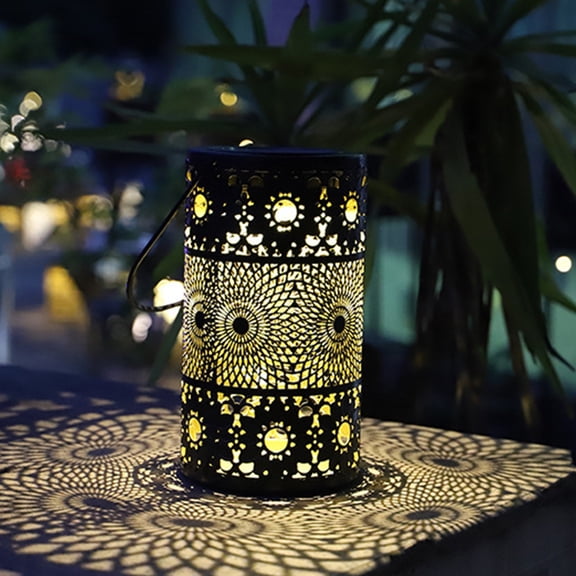 Zxsyw Solar Night Lights Decorative Lights Outdoor Decorative Night Lights Balcony Ambiance Outdoor Patio Light Shadow Hanging Lights