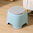 thumbnail image 1 of Zxsyw Sturdy Lightweight Plastic Mini Stool for Home, Ideal for Living Room, Bathroom, and Shoe Changing - Thickened Design for Durability, 1 of 5