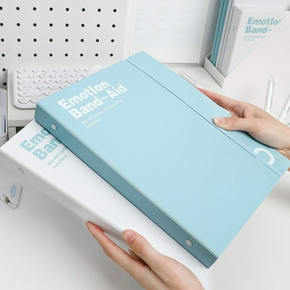 Zxsyw Thickened A5 Notebook for Students, Detachable Loose Leaf Notepad, Horizontal Line Notebooks for Postgraduate Exam Preparation