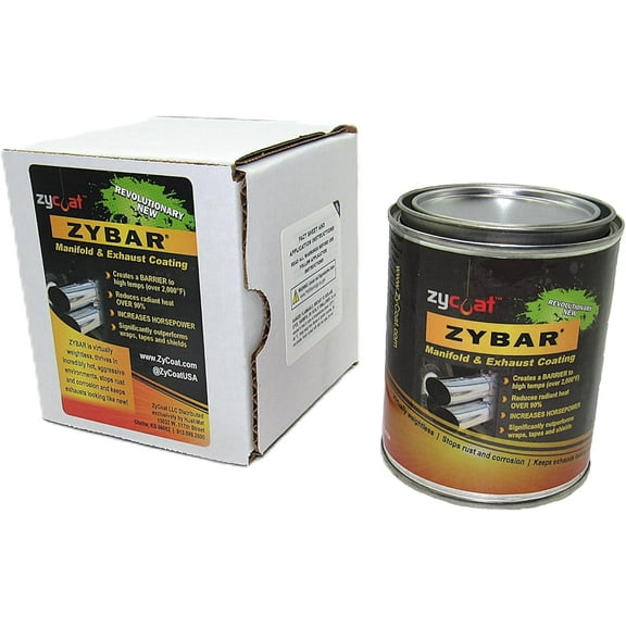 ZyCoat ZyBar 12016 High Temperature Coating - Medium Gray, 16 Ounce