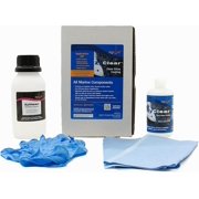 ZyCoat ZyClear 15508 Marine Stainless Steel High Gloss Surface Protection Application Kit - Clear, 8 Ounce