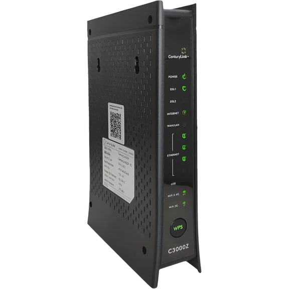 ZyXEL C3000Z Dual-Band 802.11b/g/n Gigabit Modem for CenturyLink