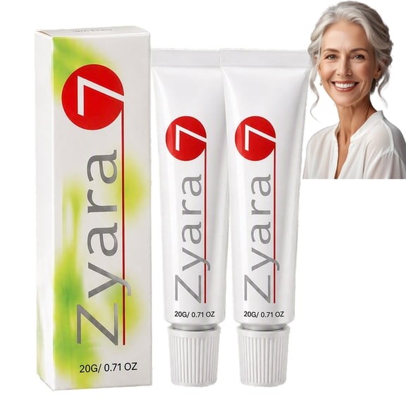 Zyara Denture Cream, Denture Reliner for Upper & Lower Dentures, Comfort Fit Denture Care Cream, 20g Tube