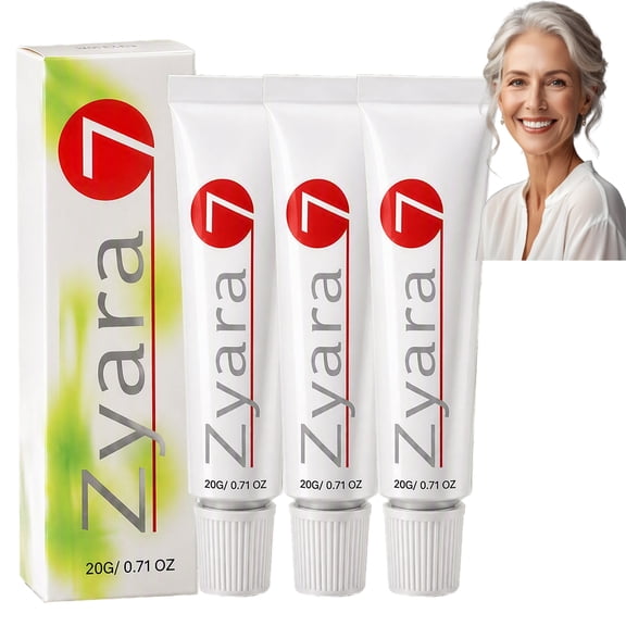 Zyara Denture Cream, Denture Reliner for Upper & Lower Dentures, Comfort Fit Denture Care Cream, 20g Tube