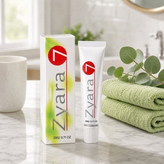 Zyara Denture Cream, Denture Reliner for Upper & Lower Dentures, Comfort Fit Denture Care Cream, 20g Tube