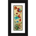 thumbnail image 1 of Zybala , Jennifer 13x32 Black Ornate Wood Framed with Double Matting Museum Art Print Titled - Wildflowers II, 1 of 4