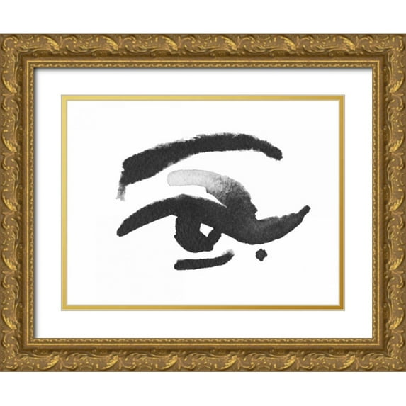 Zyburt, Alicia 14x12 Gold Ornate Wood Framed with Double Matting Museum Art Print Titled - Inked Eye