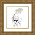 thumbnail image 1 of Zyburt, Alicia 20x20 Gold Ornate Wood Framed with Double Matting Museum Art Print Titled - Paris Cafe, 1 of 4
