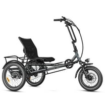 Zycle Z500 CITY Electric Trike 750W 15AH Battery City Tire Comfortable Seat with Parking Brake & Differential for Seniors