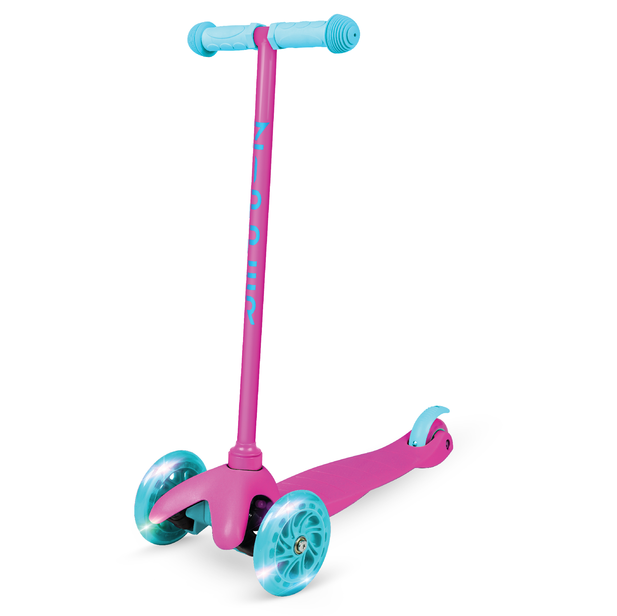 Zycom – Zipper Pink 3 Wheel Scooter with Light Up Wheels – Suits Boys & Girls Ages 3+ - Max Rider Weight 44lbs – 3 Year Manufacturer’s Warranty – Built to Last! - image 1 of 8