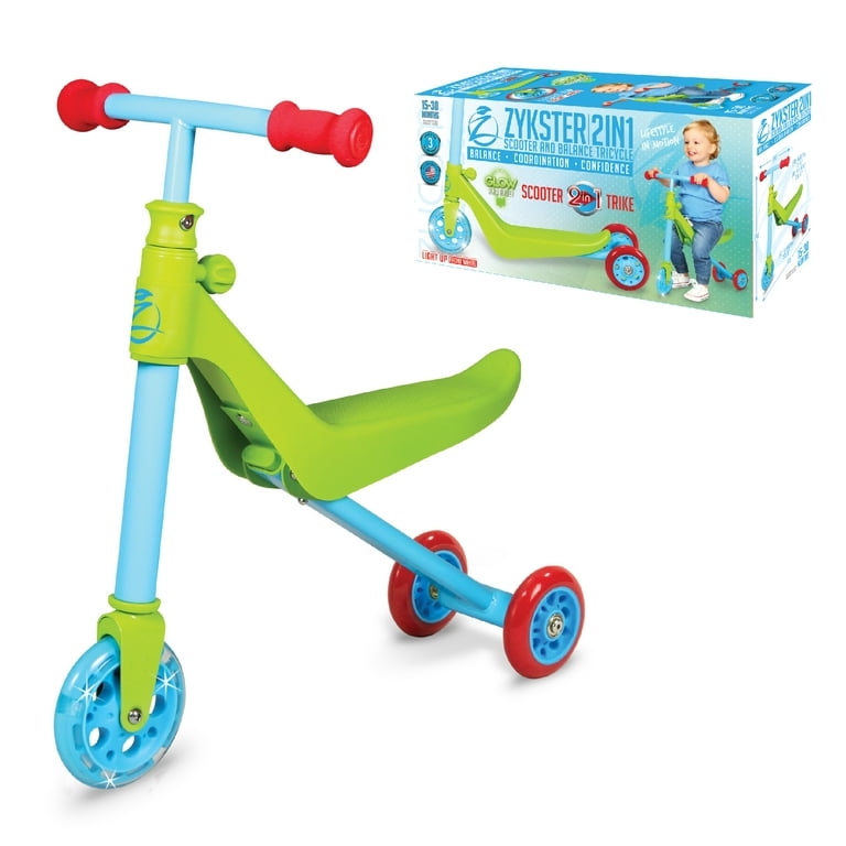 Zycom zykster 2 store in 1 scooter