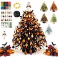 thumbnail image 1 of Zydvens DIY Halloween Beaded Tree Kit - 3D Crystal Bead Spooky Theme Set with Pumpkin Bat Ghost Charms LED Lights Tabletop Decor Apparel Accessories, 1 of 8