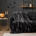thumbnail image 1 of Zydvens Halloween Lounge Flannel Throw Blanket 60x70 Inch - Assorted Spooky Whimsical Classic Patterns Super Soft Plush Microfiber Fleece Cozy Couch Cover for Holiday Surprise Gift, 1 of 4
