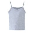 thumbnail image 1 of ZyeKqe Baby Clothes Toddler Girls Camisole Tops Sleeveless Spaghetti Strap Stretchy Undershirts Soft Tank Tops, 1 of 7