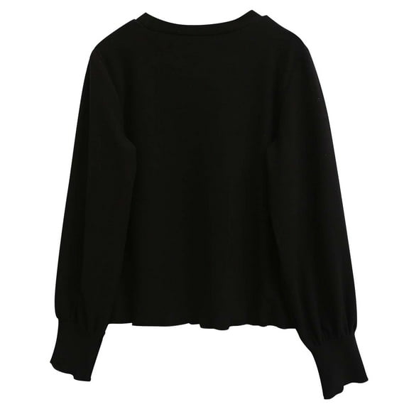 ZyeKqe Baby Clothes Toddler Girls Top Long Sleeve Undershirts Crewneck Loose Fitted Stretchy Basic Base Layer Winter Top