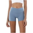 thumbnail image 1 of ZyeKqe Biker Shorts High Waisted Booty Shorts Active Dance Shorts Compression Yoga Workout Tight Shorts, 1 of 3