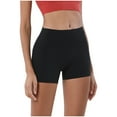 thumbnail image 1 of ZyeKqe Biker Shorts High Waisted Booty Shorts Active Dance Shorts Compression Yoga Workout Tight Shorts, 1 of 3