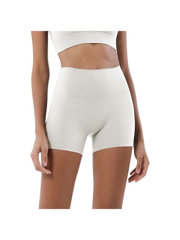 Biker Shorts High Waisted Booty Shorts Active Dance Shorts Compression Yoga Workout Tight Shorts