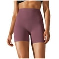 thumbnail image 1 of ZyeKqe Biker Shorts for Women Seamless High Waisted Workout Shorts Stretchy Slim Fitted Yoga Shorts, 1 of 5