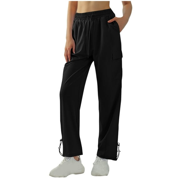 ZyeKqe Cargo Sweatpants for Women Lightweight Comfy Lounge Joggers Athletic Workout Running Trousers