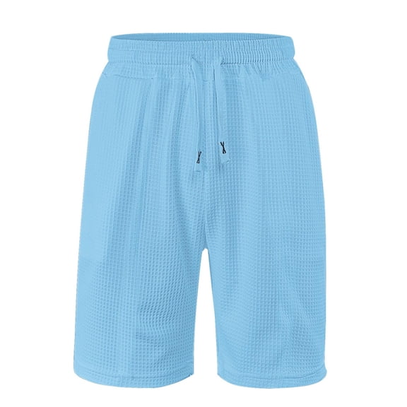 ZyeKqe Mens Casual Shorts High Waisted Knee Length Lounge Shorts Summer Vacation Beach Casual Shorts