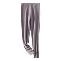 ZyeKqe Pajamas Pants for Women High Waisted Leggings Soft Comfy Sleep Bottoms Solid Color Tights Loungewear