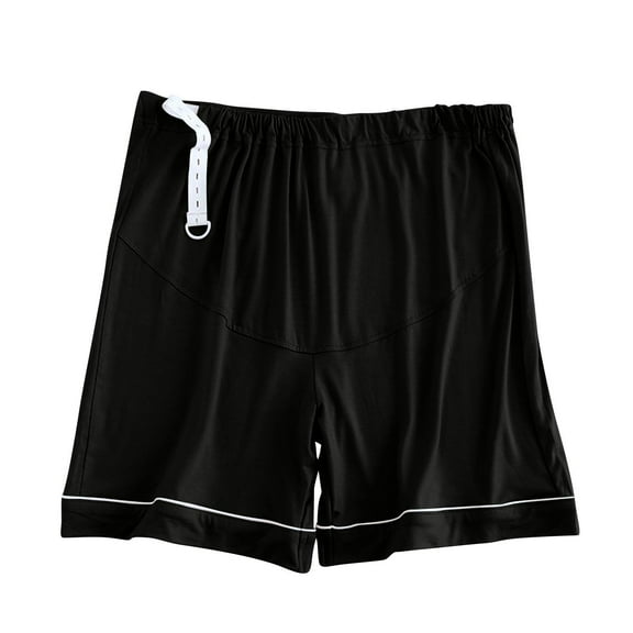 ZyeKqe Pajamas Shorts for Women High Waisted Lounge Shorts Casual Comfy Bottom Shorts Loungewear