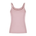 thumbnail image 1 of ZyeKqe Plus Size Tank Tops for Women Ribbed Knit Sleeveless Crop Tops Round Neck Slim Fitted Soft Base Layer Camis Tees, 1 of 5
