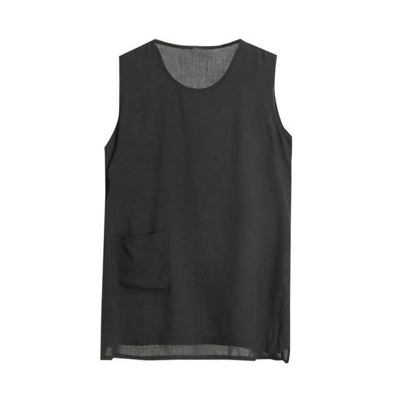 ZyeKqe Plus Size Tank Tops for Women Sleeveless Shirts Crewneck Lightweight Comfy Blouses