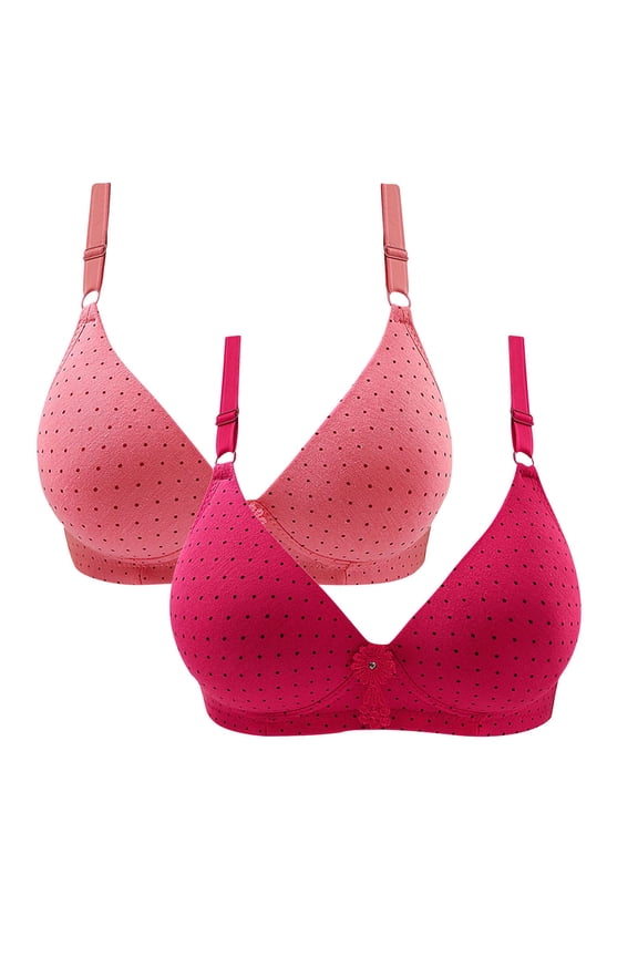 Push up Bras for Women Seamless Wireless Comfort No Underwire Adjustable Breathable Everyday Bra