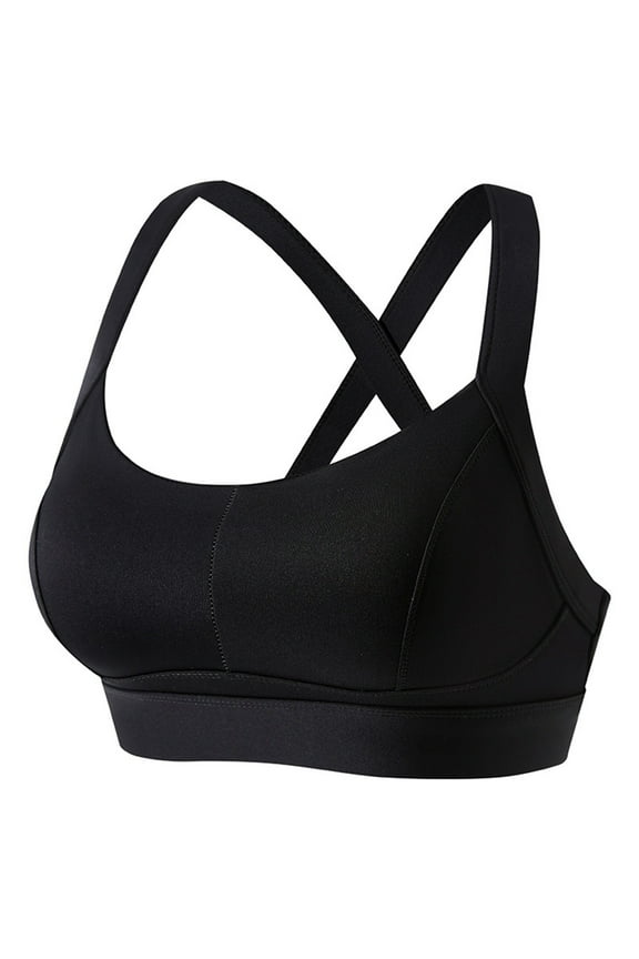 Sports Bras for Women Criss Cross Back Running Bra Workout Crop Tank Tops Push up Sports Bra