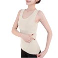 thumbnail image 1 of ZyeKqe Thermal Tank Tops for Women Sleeveless Fleece Lined Underwear Tops Scoop Neck Base Layer Vest, 1 of 4