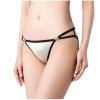 ZyeKqe Thongs for Women No Show Seamless Stretch Underwear Low Rise Strappy Ladies Panties Thongs