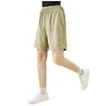 thumbnail image 1 of ZyeKqe Toddler Boys Girls Athletic Shorts High Waisted Wide Leg Casual Shorts with Pockets, 1 of 4