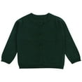 thumbnail image 1 of ZyeKqe Toddler Girls Button down Sweater Cute Little Girl Solid Color Knit Cardigan Tops Warm Soft Comfy Fall Winter Clothes, 1 of 2