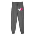 thumbnail image 1 of ZyeKqe Valentine's Day Sweatpants Drawstring High Waisted Joggers Cinch Bottom Track Pants with Pockets, 1 of 8