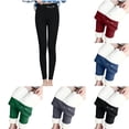thumbnail image 1 of ZyeKqe Womens Leggings Valentines Day High Waist Fleece Lined Warm Thermal Belly Control Stretch Workout Yoga Pants, 1 of 10