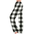 thumbnail image 1 of ZyeKqe Womens Plus Size Pajamas Pants High Waisted Lounge Pants Casual Comfy Sleep Bottoms Loungewear, 1 of 4